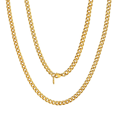 Men'S Stainless Steel Chain Rapper Necklace 4.8Mm 14 Inch Costume Hip Hop Jewelry Mens Gifts