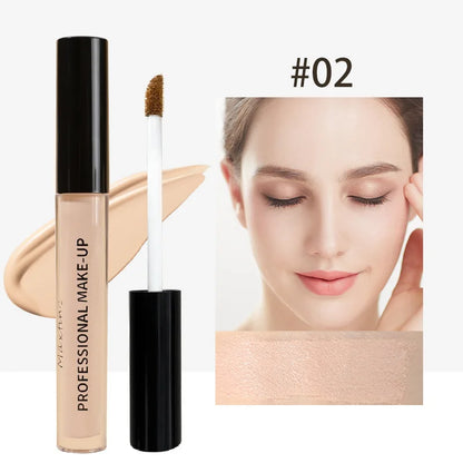 Liquid Concealer Matte High Coverage Waterproof Oil Control Moisturizing Long Lasting Concealer Professional Face Makeup