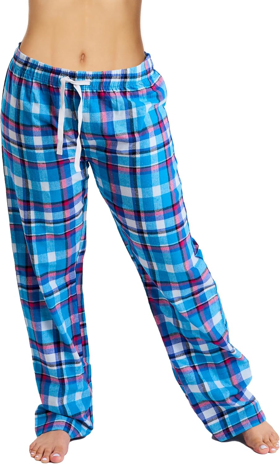 Cotton-Blend Flannel Pajama Pants for Women (S-2X)