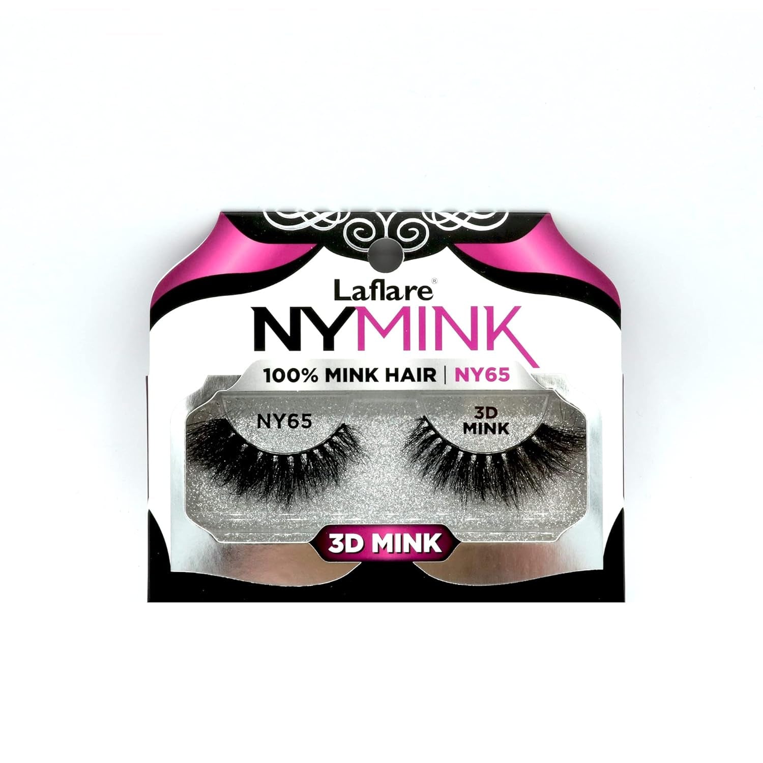 3D NY Mink Eyelashes, 100% Real Mink Hair Lashes, Luxury Makeup, Natural, Light, Trendy, Variety, Reusable, Multi Layered Real Mink Hair Lashes (NY43)